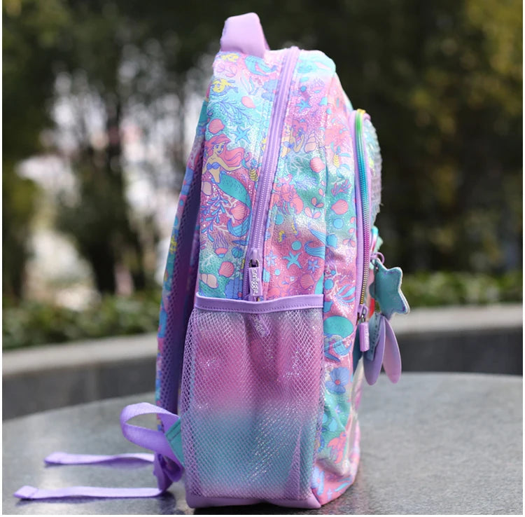 Mochila Premium Pequena Sereia Disney ORIGINAL • GRANDE + FRETE GRÁTIS