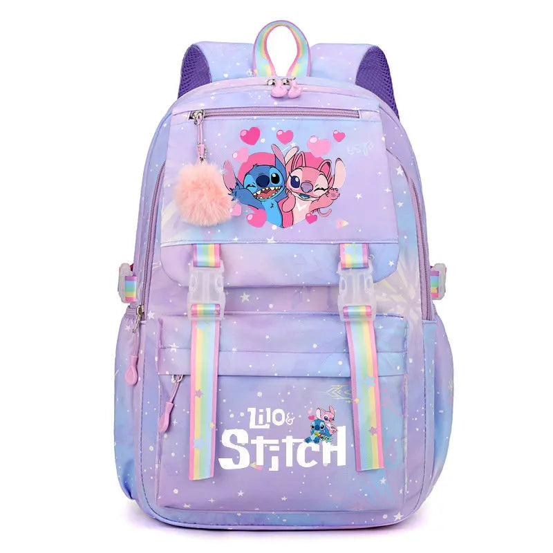 Lilo & Stitch • 1PC Mochila Impermeável Grande + FRETE GRÁTIS