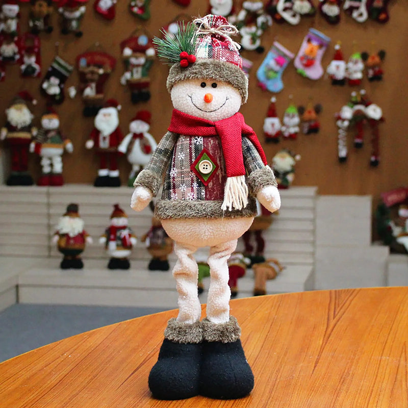 LumiFest Natalinos -  Decoração Natalina de Papai Noel, Boneco de Neve e Rena