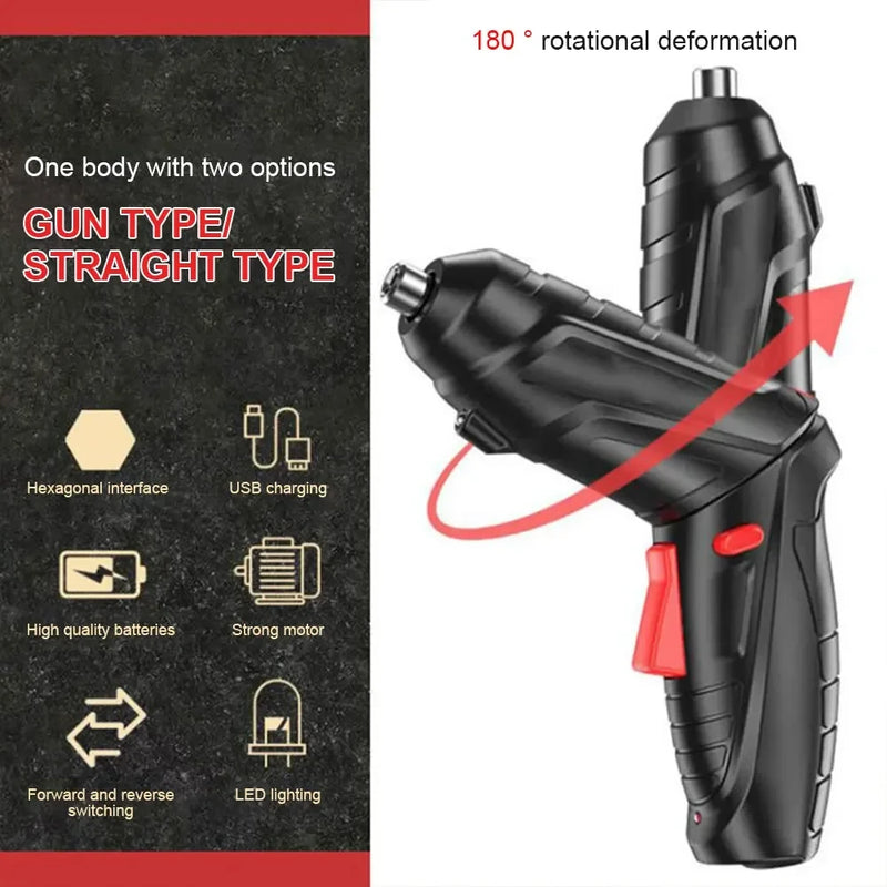 PowerDrill 1800 Pro - Furadeira e Parafusadeira Elétrica