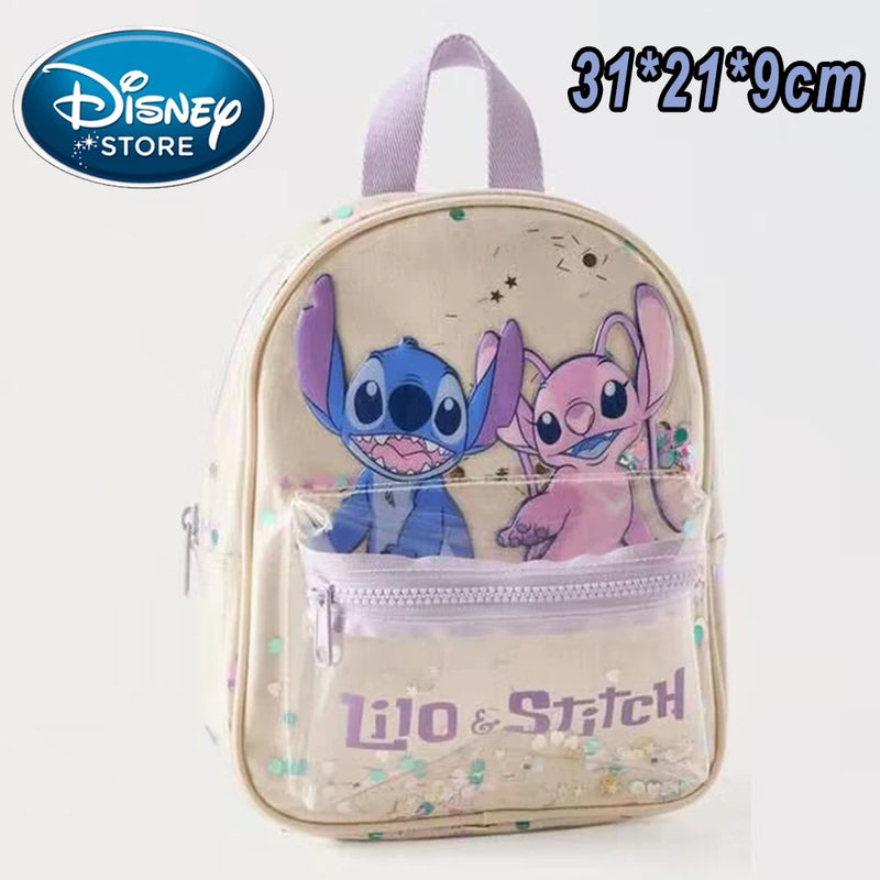 Mochila de Pelúcia Disney Stitch ORIGINAL• 1PC Mochila Pequena + FRETE GRÁTIS