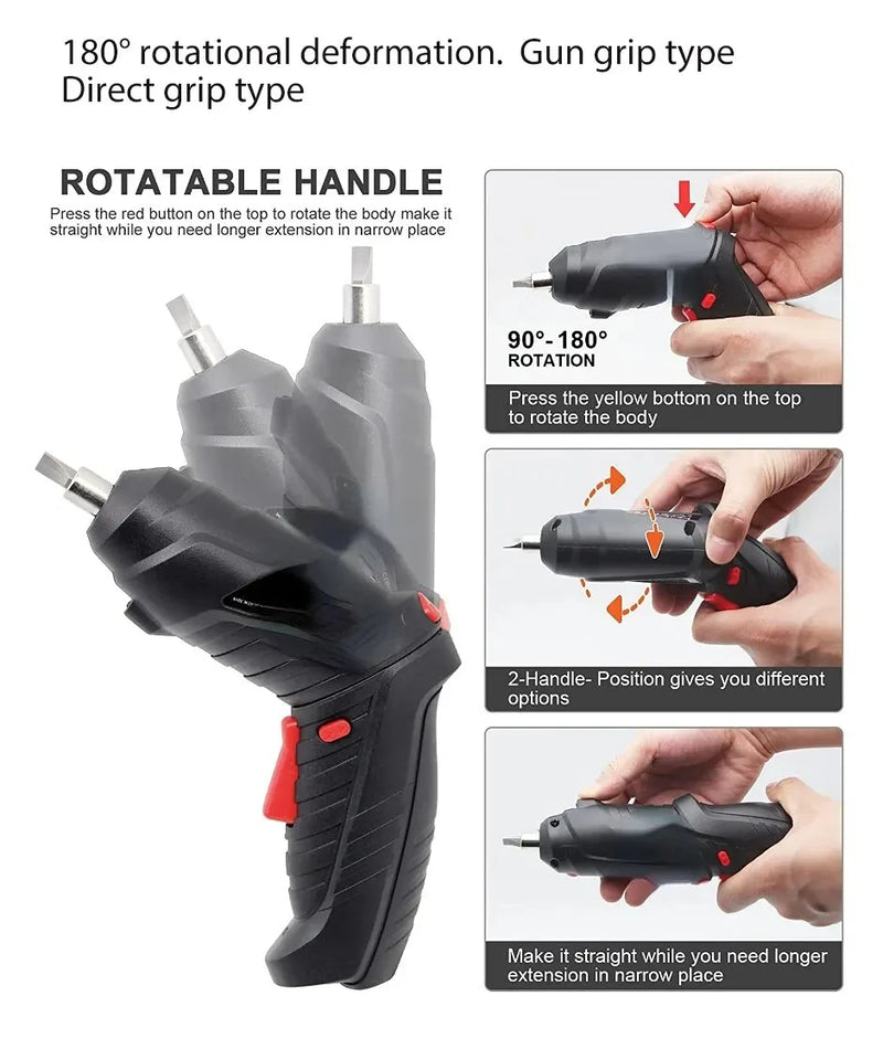 PowerDrill 1800 Pro - Furadeira e Parafusadeira Elétrica