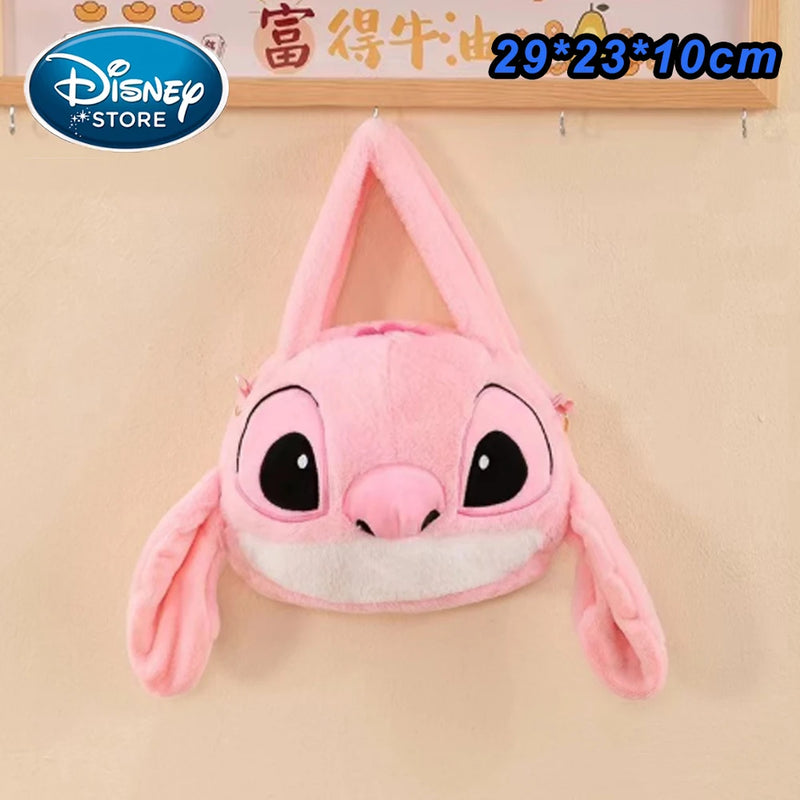 Mochila de Pelúcia Disney Stitch ORIGINAL• 1PC Mochila Pequena + FRETE GRÁTIS