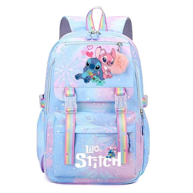 Lilo & Stitch • 1PC Mochila Impermeável Grande + FRETE GRÁTIS