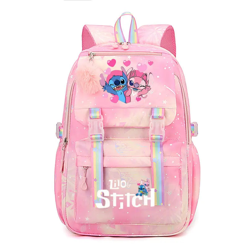 Lilo & Stitch • 1PC Mochila Impermeável Grande + FRETE GRÁTIS