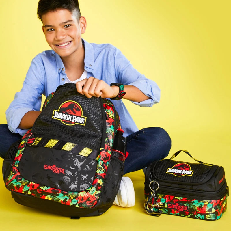 Mochila Premium Jurassic Park ORIGINAL • GRANDE + FRETE GRÁTIS