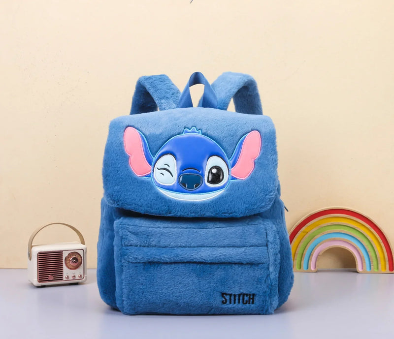 Mochila de Pelúcia Disney Stitch ORIGINAL• 1PC Mochila Pequena + FRETE GRÁTIS