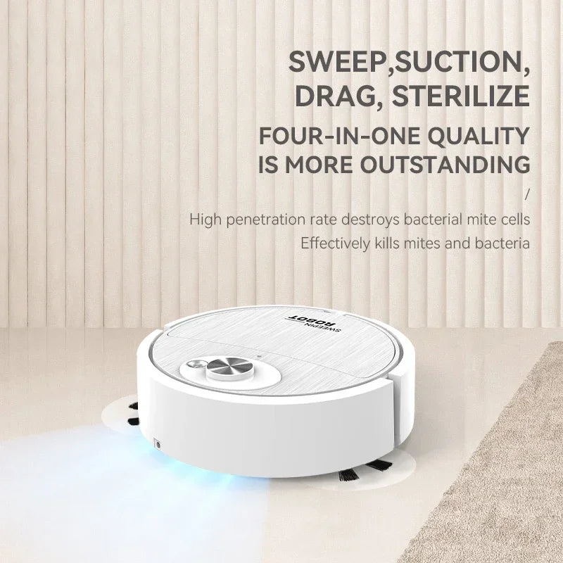 Xiaomi  3-in-1 Automatic Floor Robot Mini Ihome Ntelligent Vacuum Cleaner Usb Rechargeable Wet And Dry Home Sweeper Portable