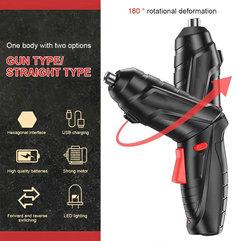 PowerDrill 1800 Pro - Furadeira e Parafusadeira Elétrica