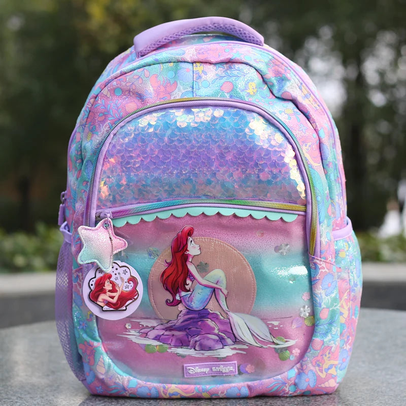 Mochila Premium Pequena Sereia Disney ORIGINAL • GRANDE + FRETE GRÁTIS