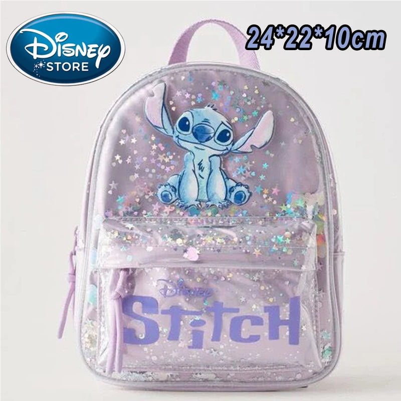 Mochila de Pelúcia Disney Stitch ORIGINAL• 1PC Mochila Pequena + FRETE GRÁTIS