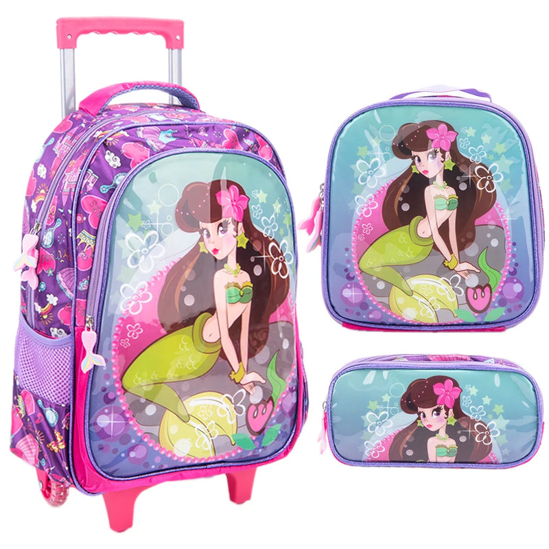 Kit 3PCS Mochilas Femininas • FRETE GRÁTIS