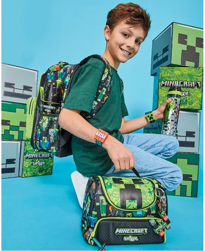 Mochila Premium Minecraft Disney ORIGINAL • FRETE GRÁTIS